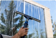 Professional cleaning work